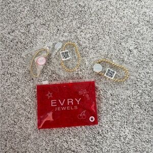 Evry Jewels Gold Beaded Bracelets